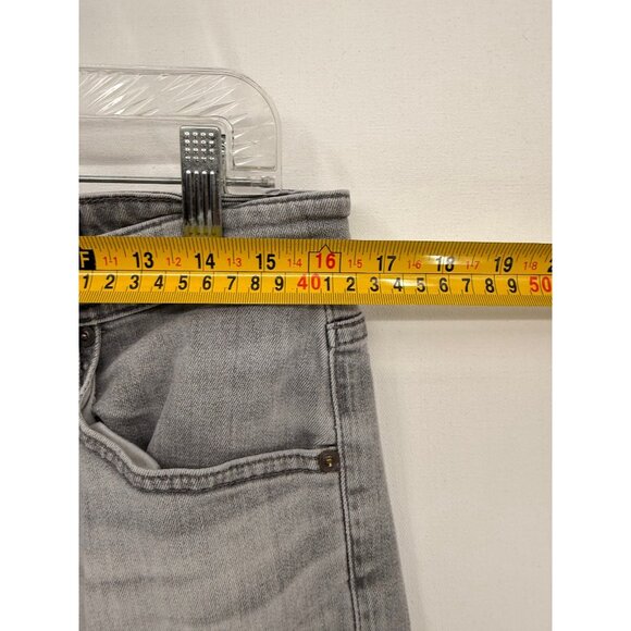 AG Adriano Goldschmied Jeans Mens 33x32 Everett Denim Gray Straight Slim - Picture 6 of 9